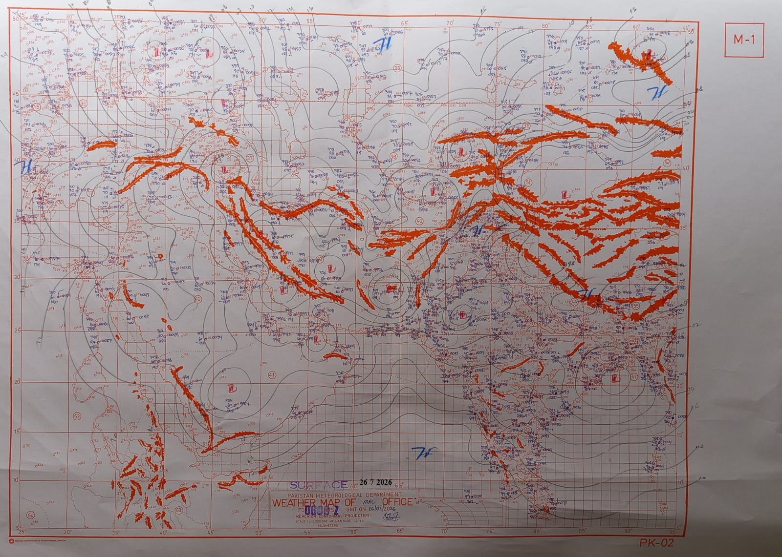 Upper Air Chart